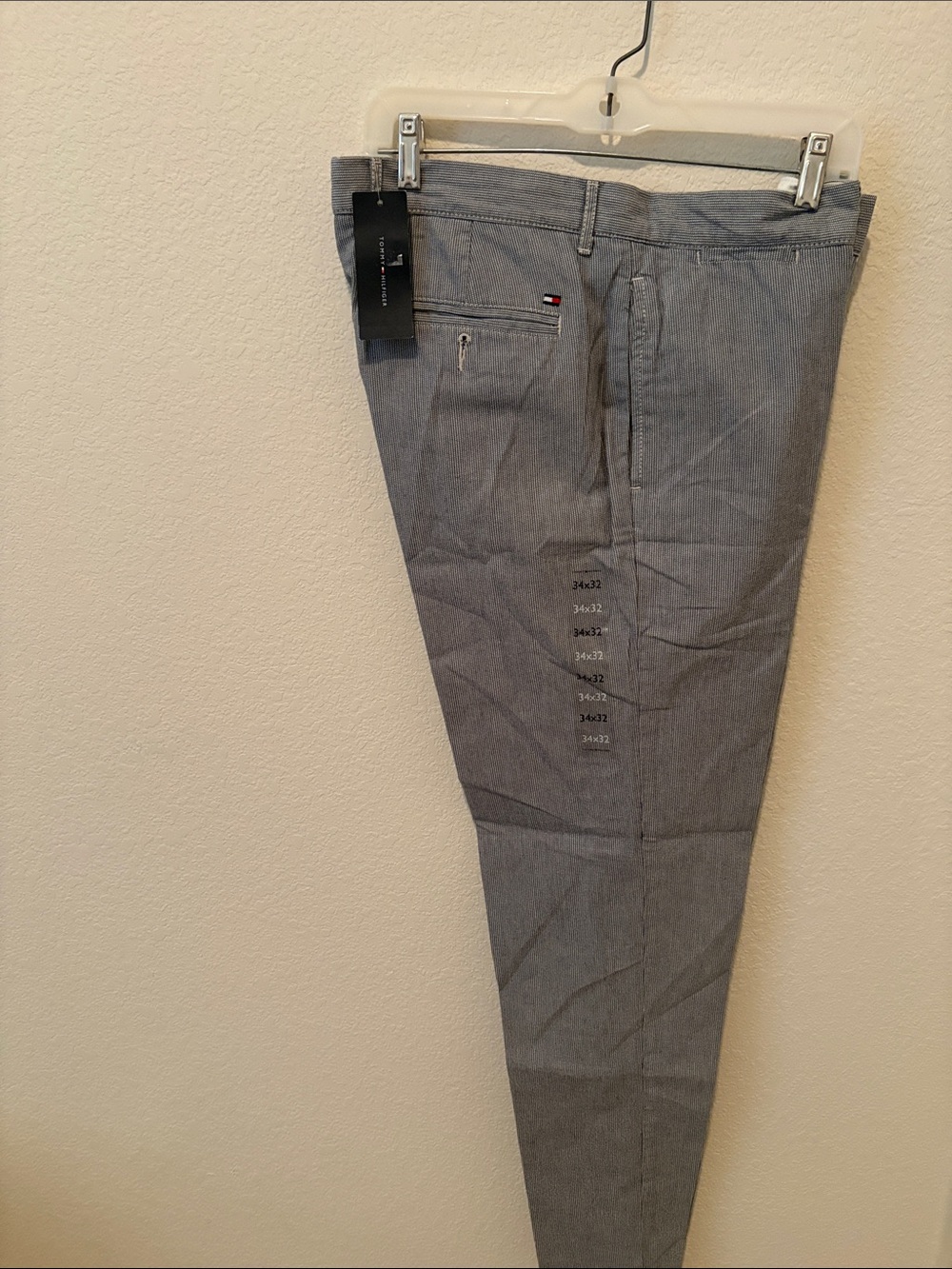 Tommy Hilfiger Men's Light Gray Chino Pants